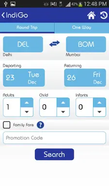 IndiGo android App screenshot 4